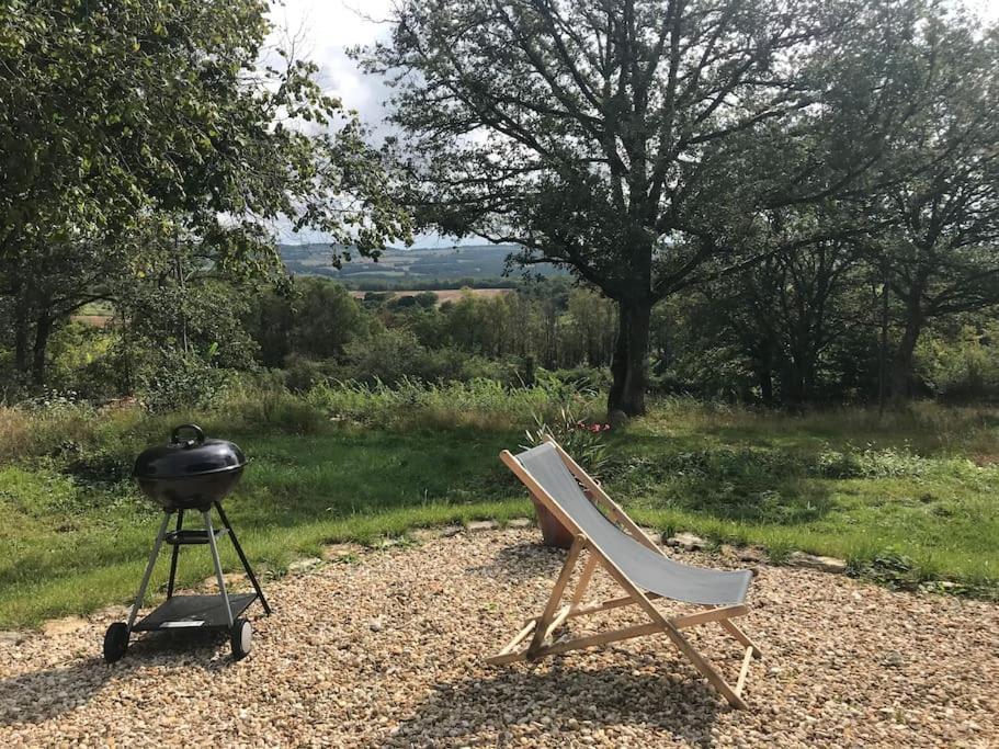 Maison De Bois En Pleine Nature A 20 Min De Beaune Montceau-et-Echarnant Exterior foto