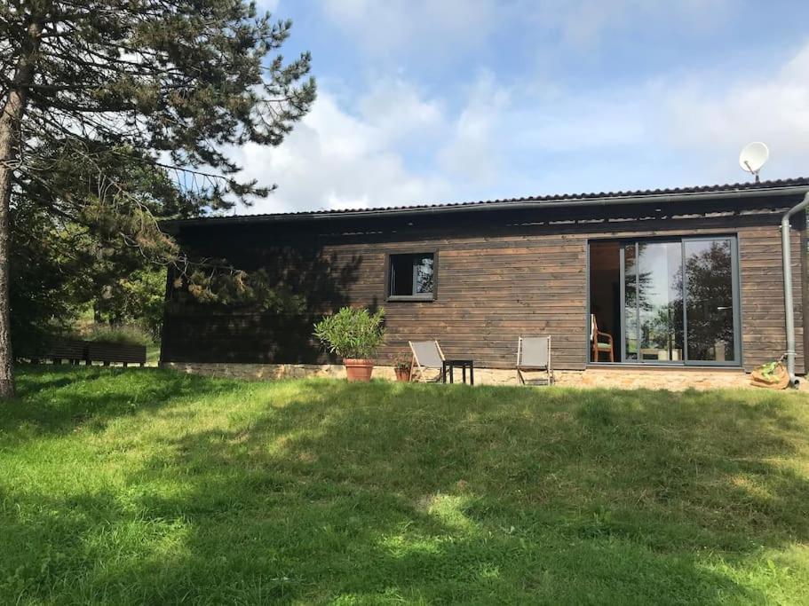 Maison De Bois En Pleine Nature A 20 Min De Beaune Montceau-et-Echarnant Exterior foto